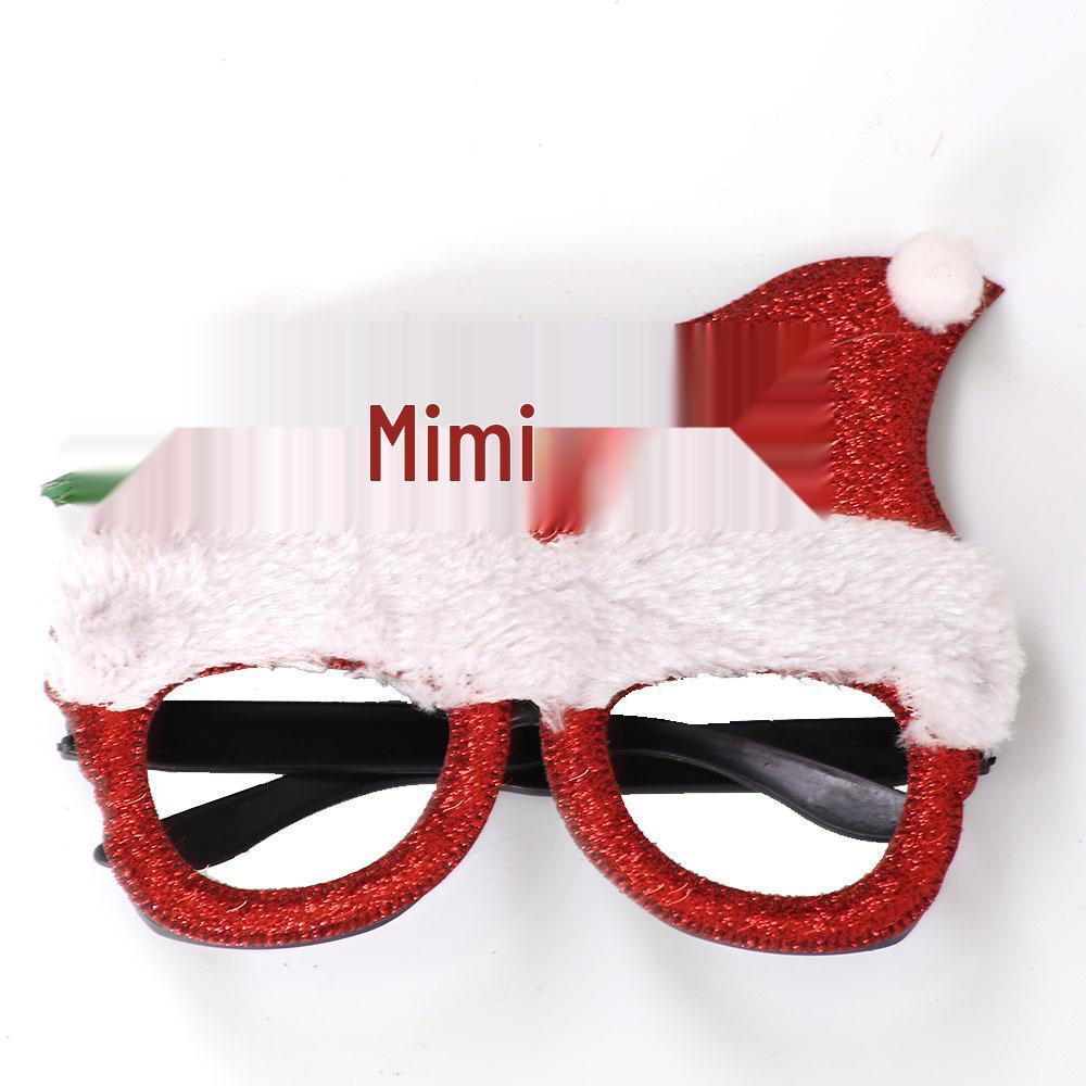 Christmas Party Eyeglass Frames: Santa, Snowman & Antler Designs for Kids