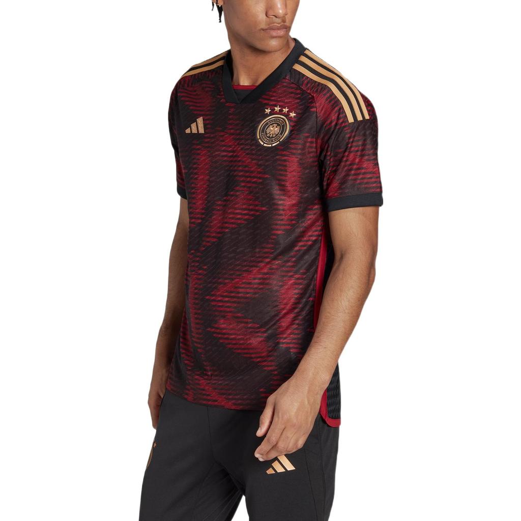 adidas Германия 22 Выездная Аутентичная Футболка HF1695