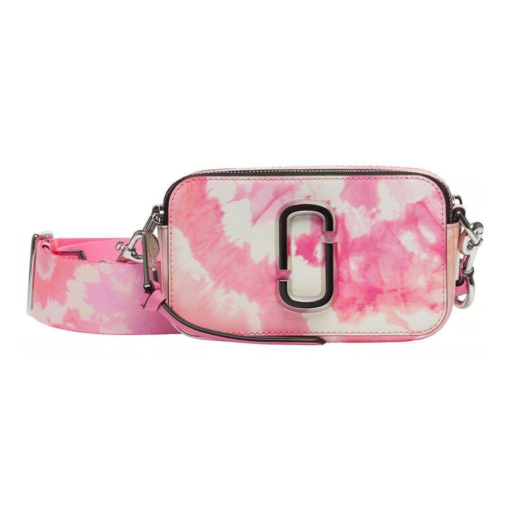 Marc Jacobs Сумка через плечо Snapshot с градиентным окрашиванием тай-дай из кожи Женские сумки Розовый H122L01PF21-699