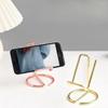 Desktop Metal Card Holder Support Multifunctional Mobile Phone Holder Business Name Card Display Stand Office Storage Organizer