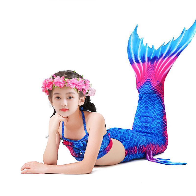 Ghnatygren summer new girls mermaid swimsuit bikini for outdoor beach