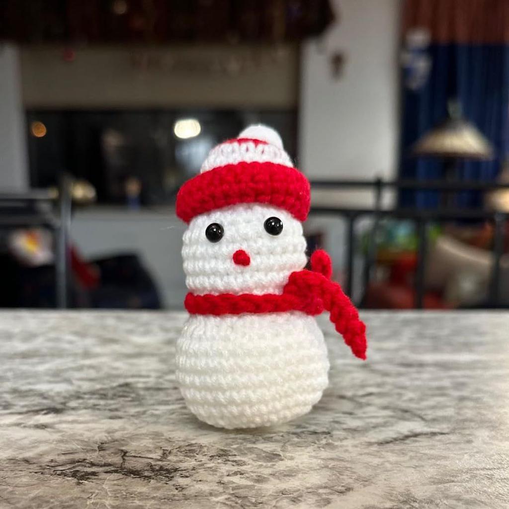 Christmas Knitted Xmas Tree Doll Positive Energy Snowman Doll Desktop Decorative Ornament Festival Gifts Party Decorative Props