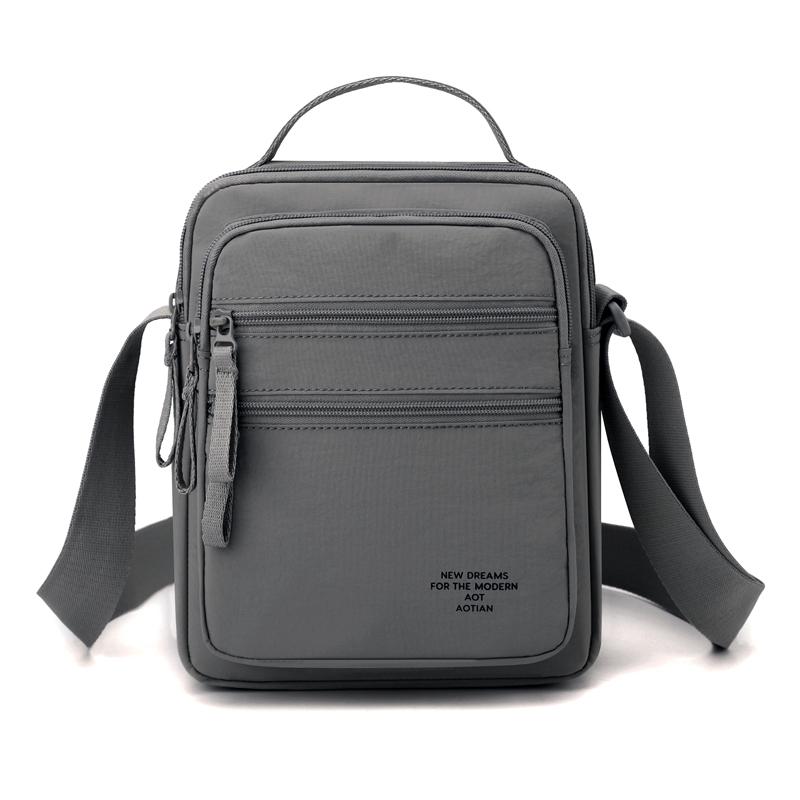 Мужская многосекционная наплечная сумка, уличная сумка