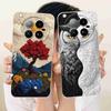 For Infinix Zero 40 4G X6860 Case Luxury Bow Painting Soft Silicone Back Cover For Infinix Zero40 ZERO 40 4G Phone Cases Bumper