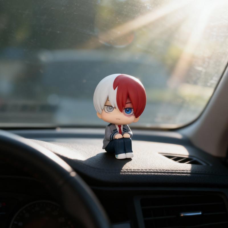 Моя геройская академия Деку Бакуго Шото Даби Чиби-Дизайн Миниатюра - Высококачественный Декоративный Элемент Высококачественная Игрушка 2025