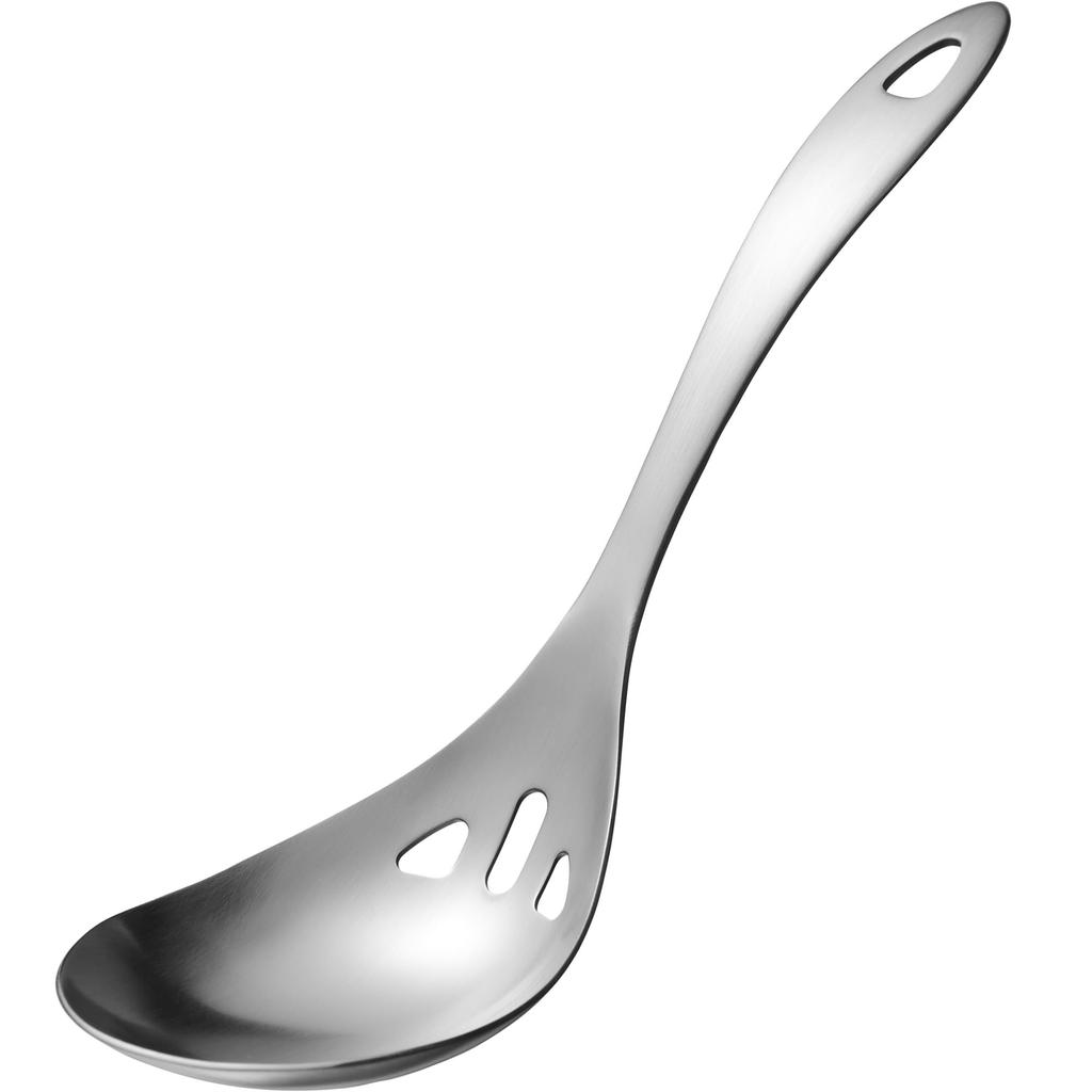 Oaks Leye Stainless Steel Draining Serving Spoon