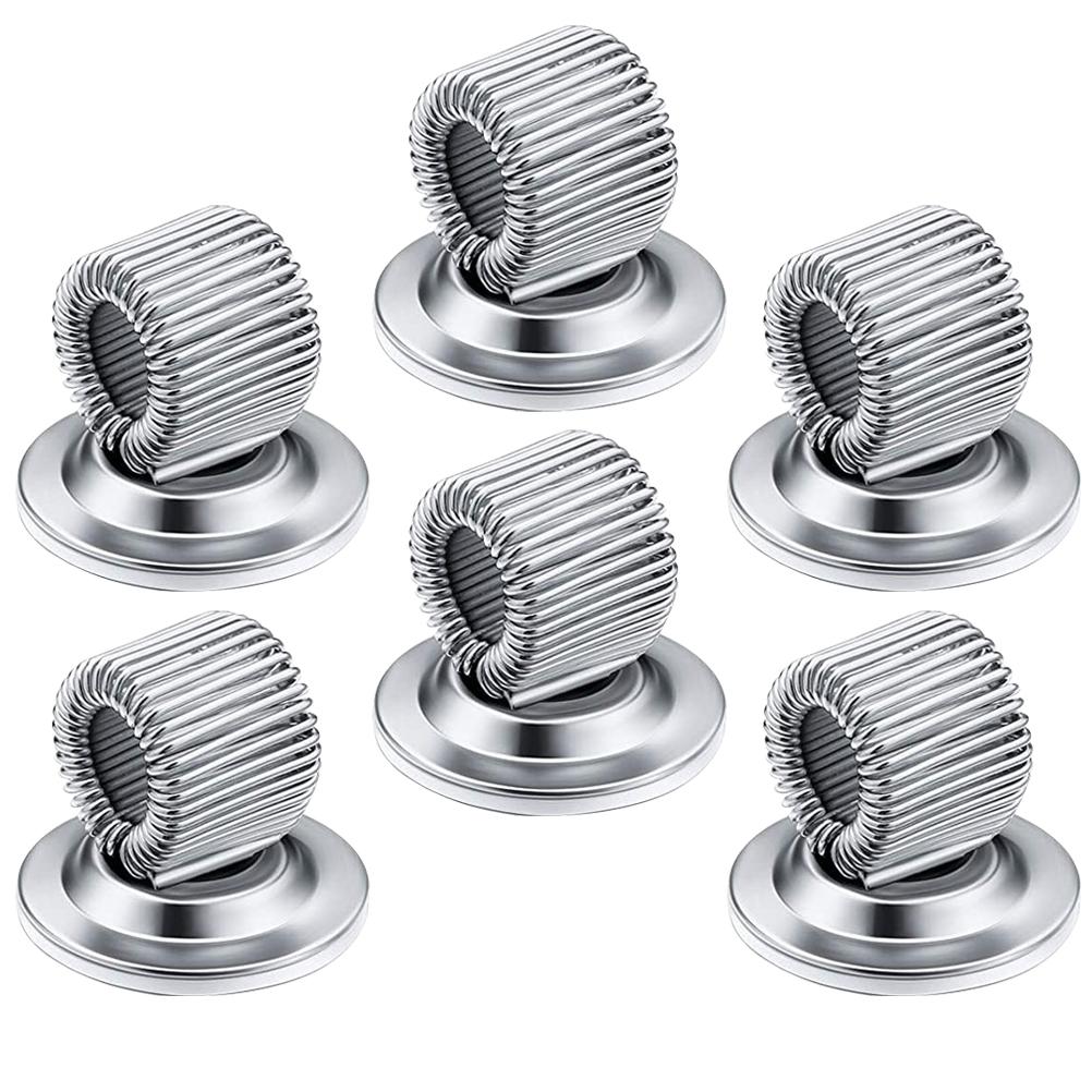 6 шт. самоклеящийся держатель для медсестер, магнитный карманный зажим для больничных карандашей, железный компактный пружинный человек