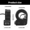 Electric Scooter Handlebar Switches Universals Scooter Turn Signal Switches Button Waterproofs Scooter Turn Switches