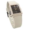 Casio [Casio] Аналоговые часы Chipkashi Дешевые Casio MQ-38UC-8A Матовый слоновая кость Ремешок из уретана Прямоугольный циферблат Унисекс Модель Overseas [Товар]