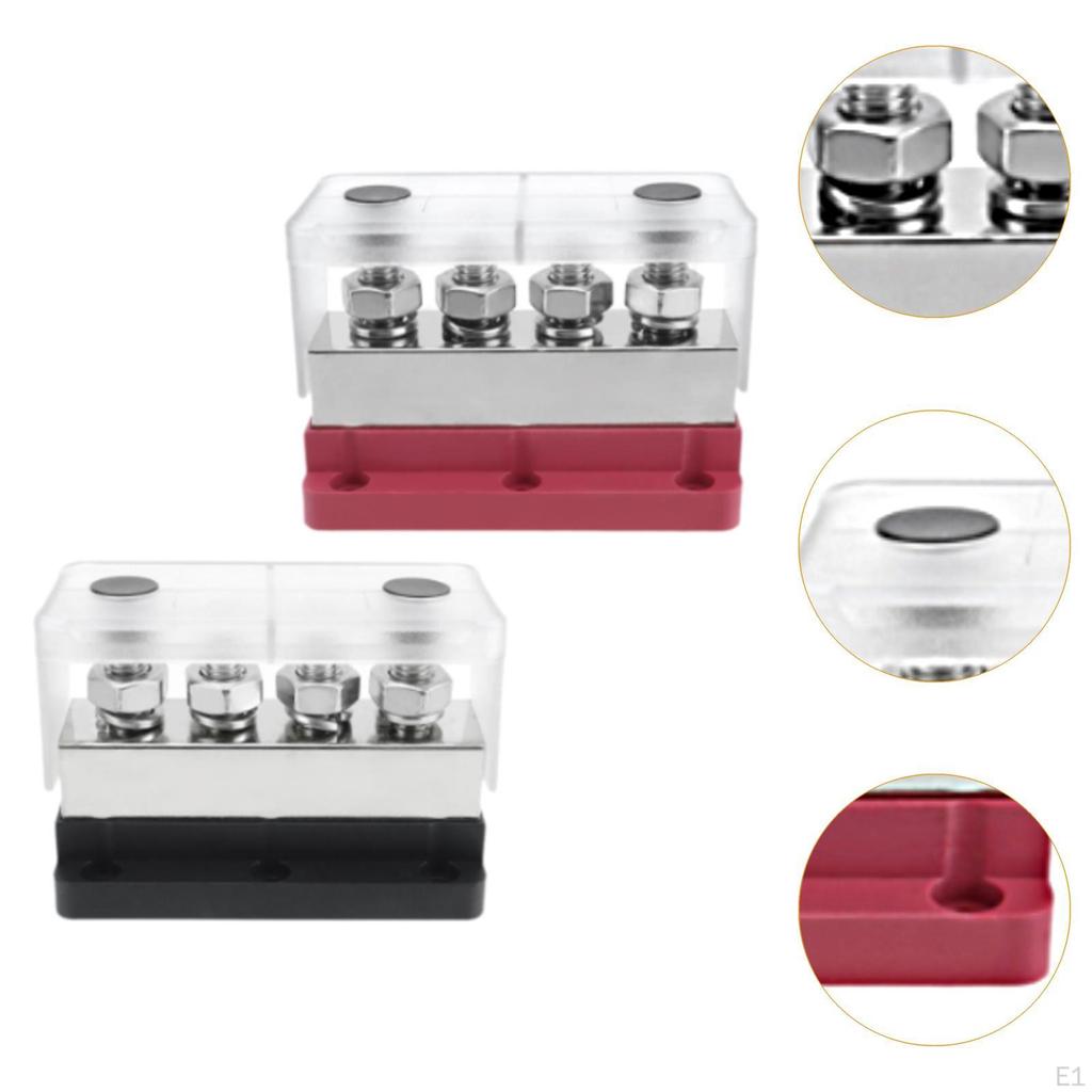 2 шт. Морской RV 600A аккумулятор шина заземления 12 В-48 В аксессуар для лодок яхт экономия места высокая