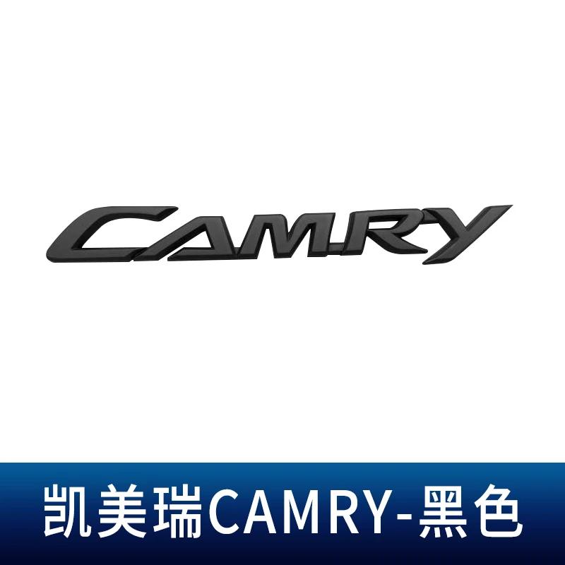 For Toyota NEW ABS Car Body Trunk Emblem CAMRY Logo Sticker CAMRY 2006-2018 Badge Auto Rear Letter Decal Exterior Accessories TZ0