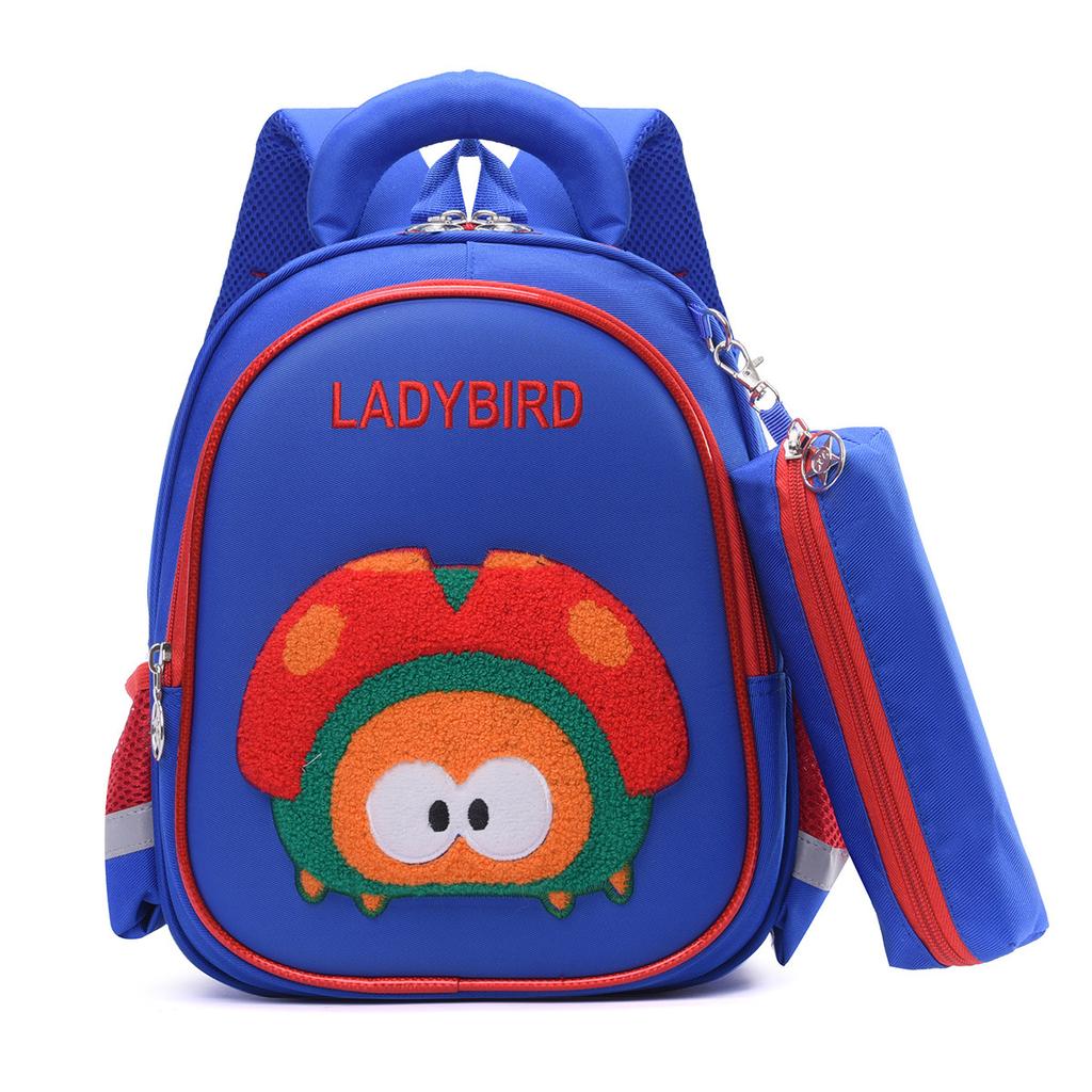 Kindergarten Anti-lost Schoolbag Children's Bag Men and Women Cute Young Children Lightweight Burden Reduction Breathable Backpack Backpack
