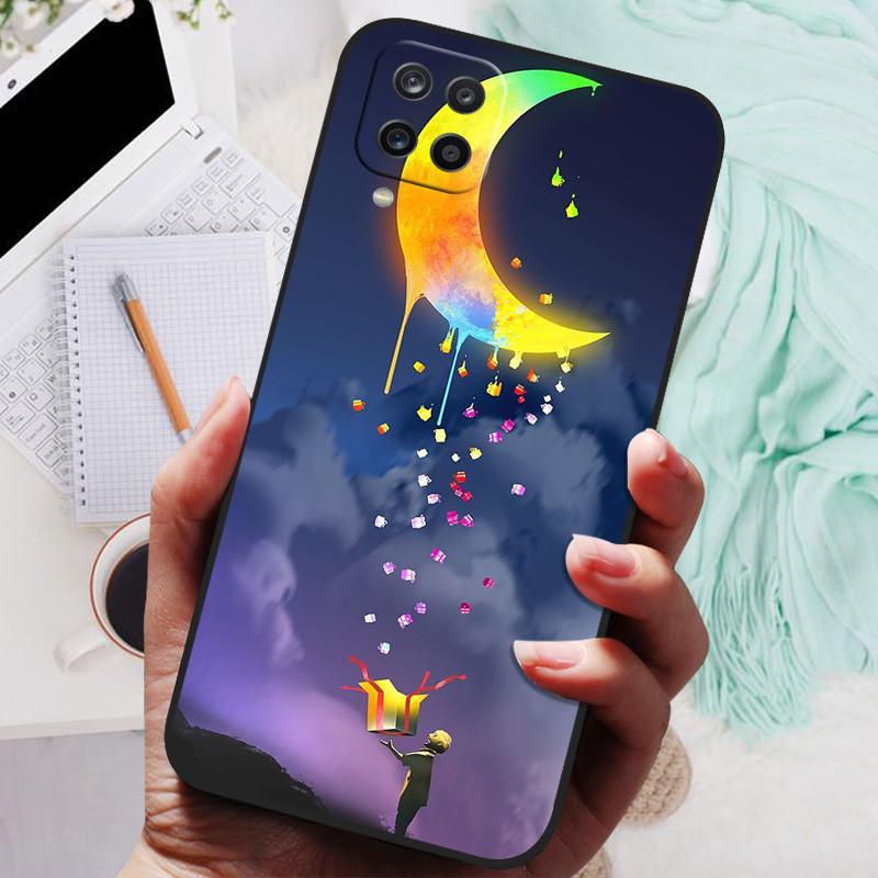 Для Samsung Galaxy A12 Чехол Силиконовый Роскошный Кот Мраморный Мягкий Бампер Чехол для Samsung Galaxy M12 A12 Защитные Чехлы A M 12