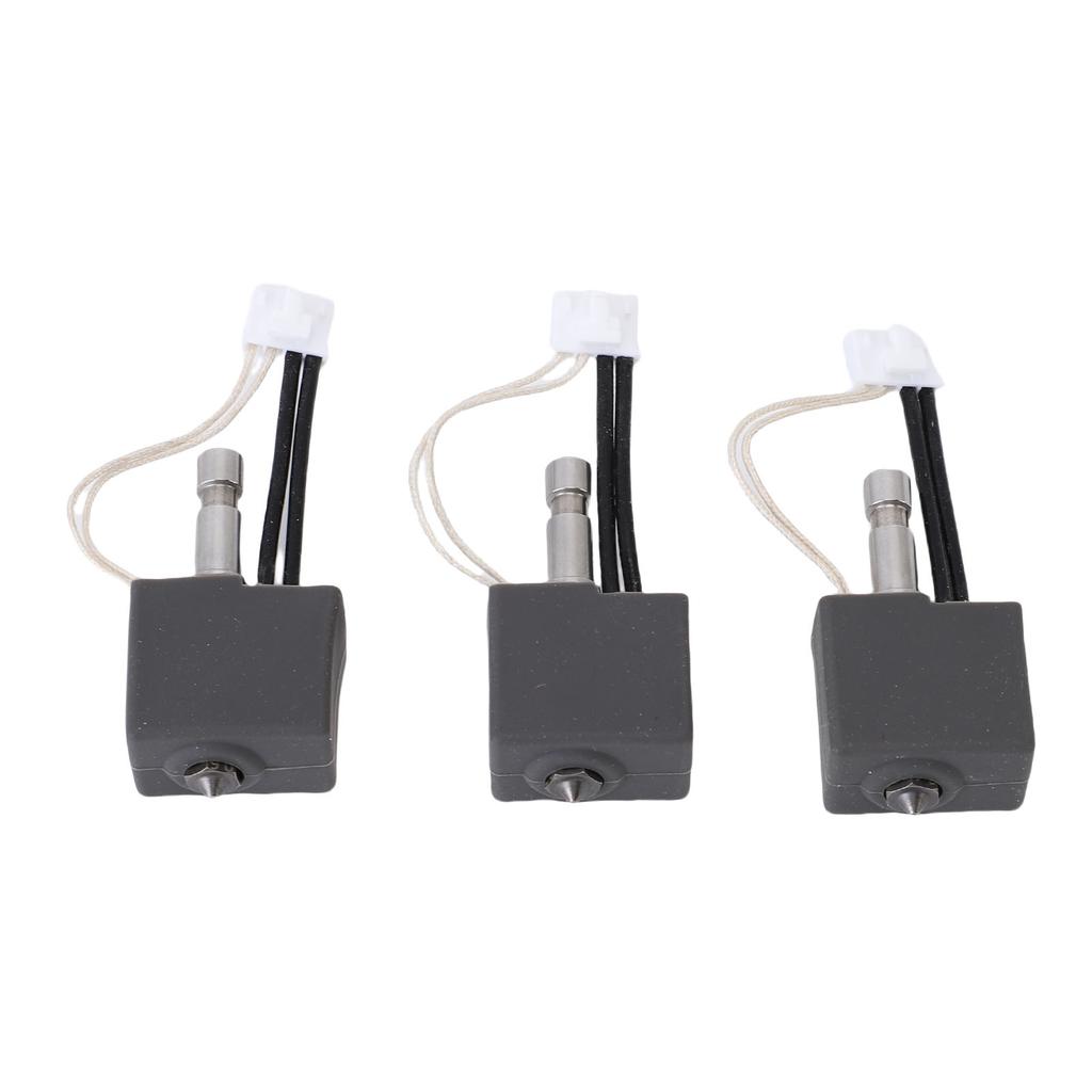 Комплект хотенда 3 шт. Замена для 3D-принтера Kobra S1 Сопло 0,2 мм 0,4 мм 0,6 мм Цельнометаллический экструдер