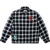 Palace Zip Up Shirt Black Unisex Tops P29SHT044