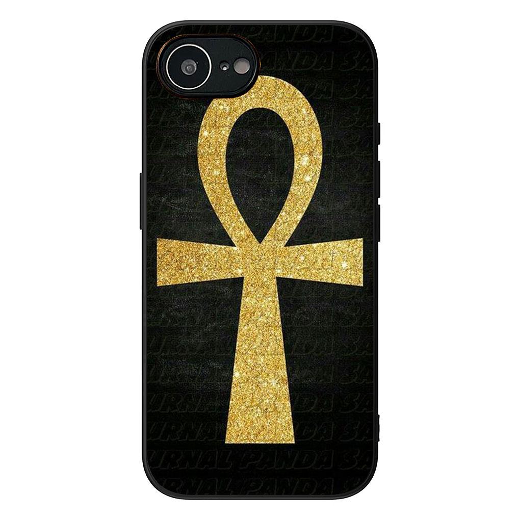 Soft Cover for Apple iPhone 13 12 Mini XS 11 Pro Max 7 8 Plus + XR SE 2022 2020 SE3 Coque Phone Case Egypt Nefertiti Anubis Ankh