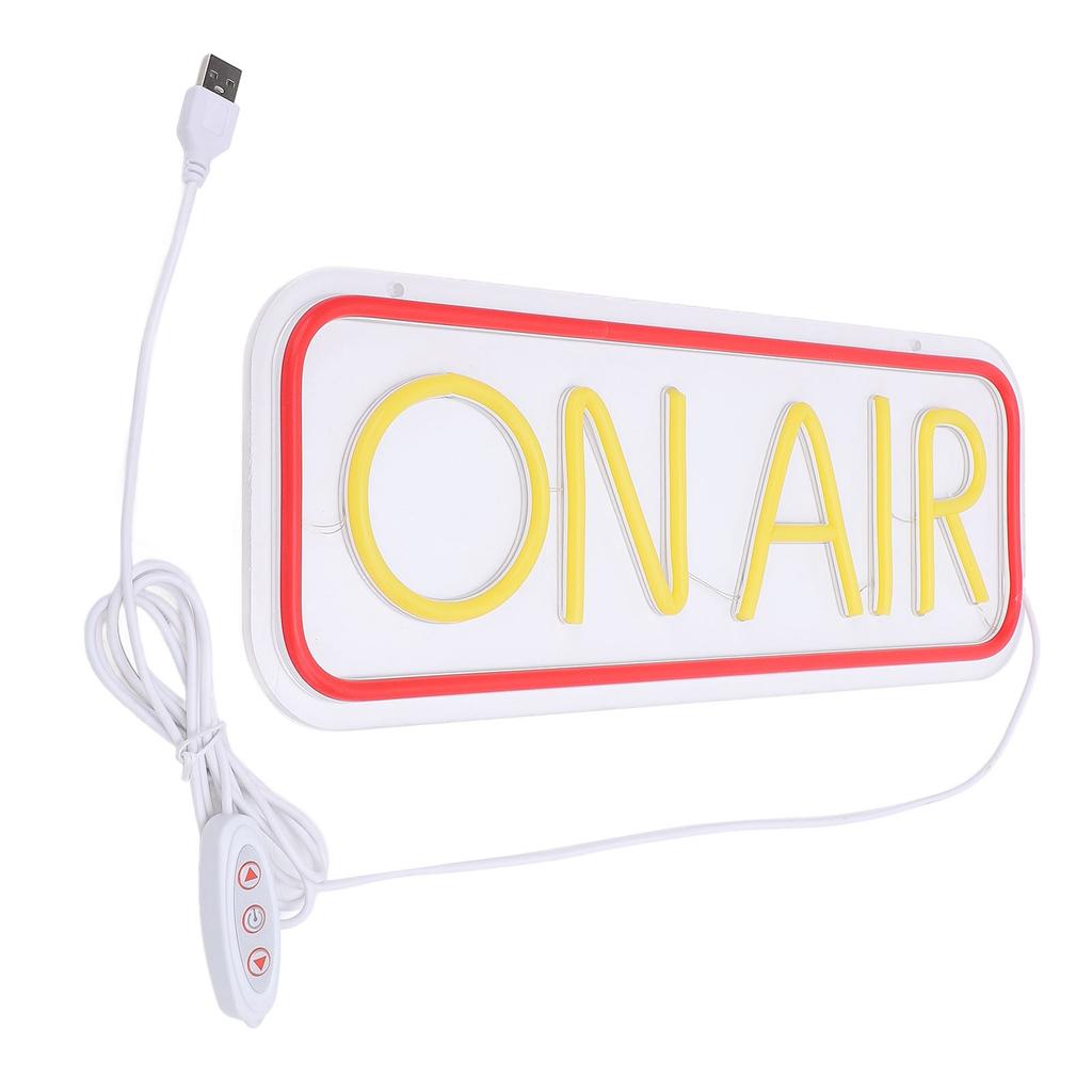 ON AIR Neon Sign USB Powered Neon Night Light for Live Streaming Recording Game Room Bar Studio