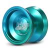 2pcs Aluminum Alloy Yoyo Ball Competitive Yoyoball with Bearing Strings Storage Case and Glove