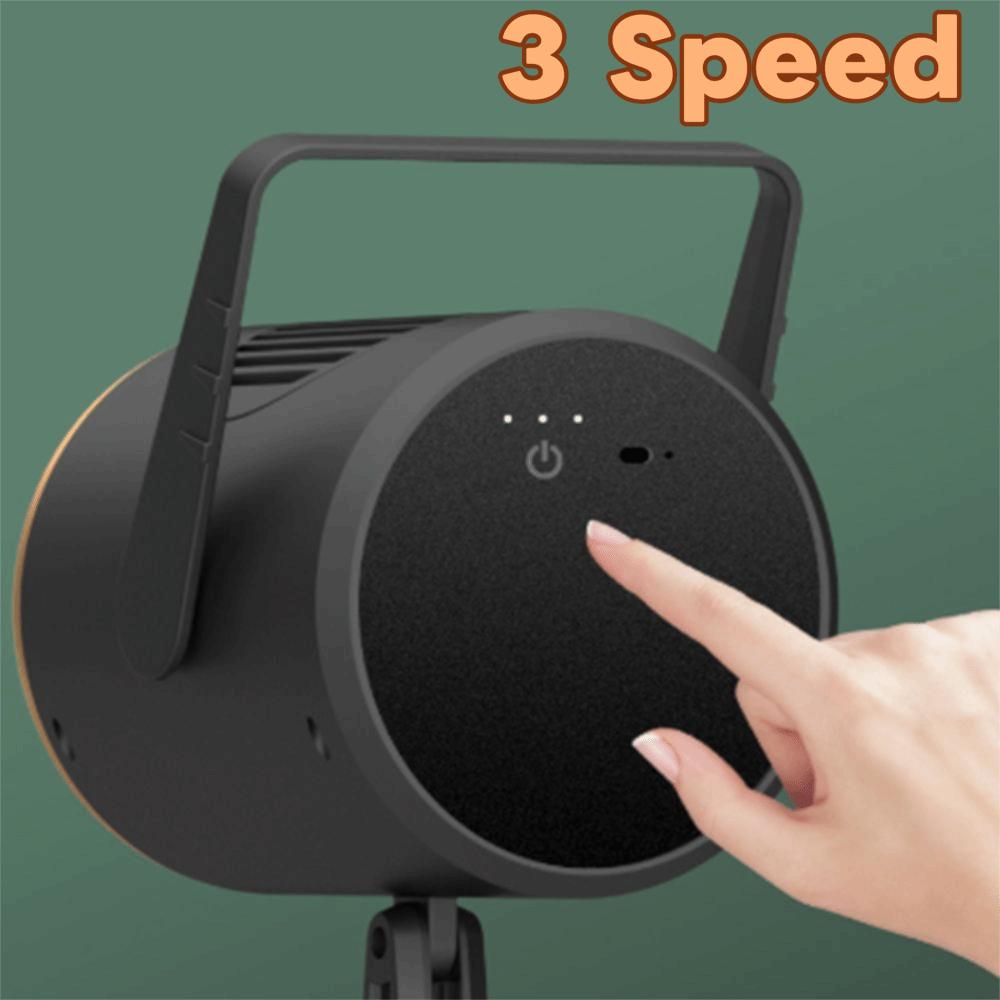 Rotatable Desktop BBQ Exhaust Fan Foldable Countertop Cooker Hood Cooking Exhaust Filter Hotpot