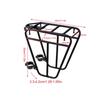 front bike rack Cycling Cargo Rack Luggage Touring Carrier Racks Heavy Duty Steel Cycling Front Pannier Rack Cycling Equipment