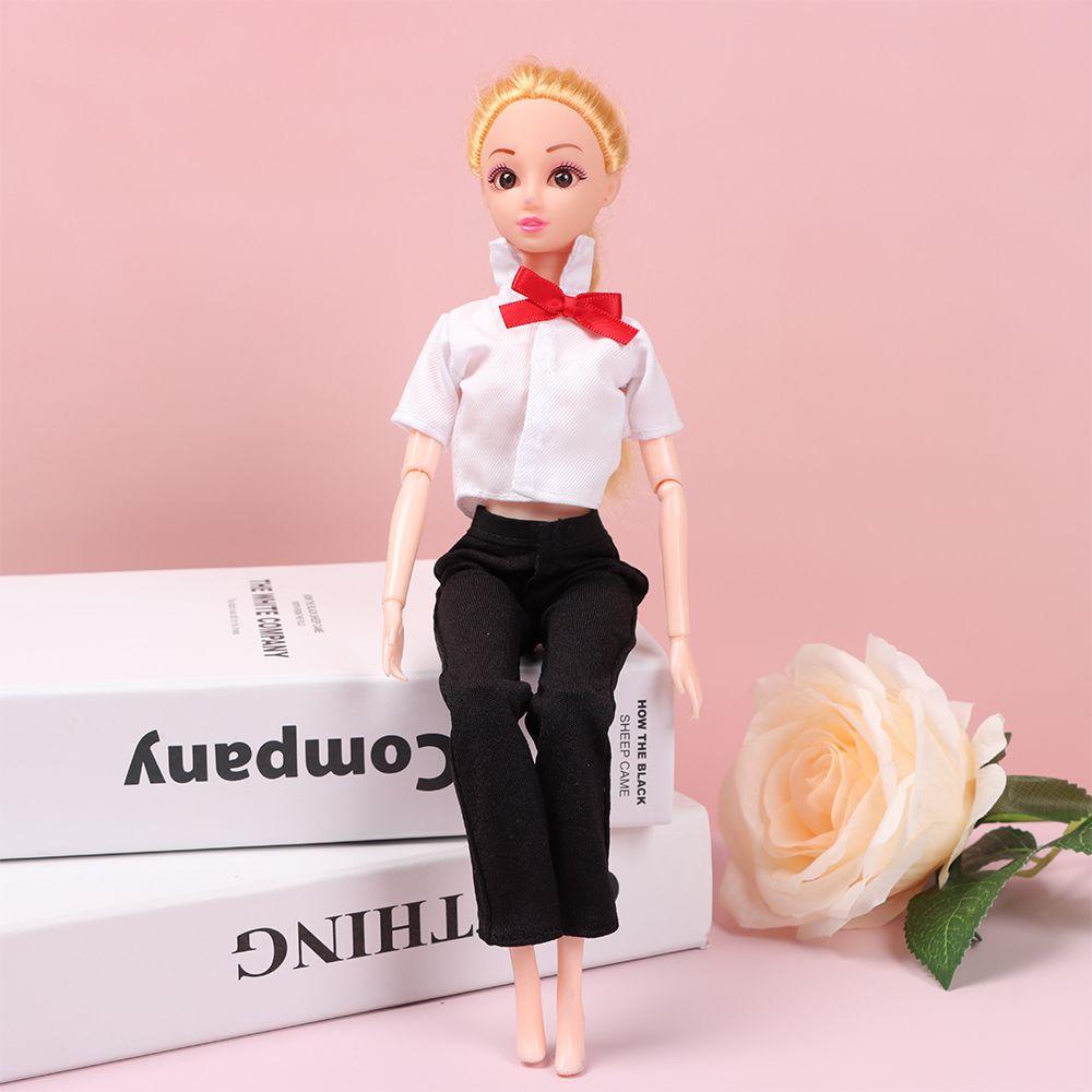 Toys Handmade Doll Accessories Tops Casual Skirts Navy Style Clothes Mini T-shirt Dressing Clothes