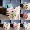 Cover Cartoon Phone Case For Doogee N30 Silicone Card Slot Cute Anti-knock Card Sleeve Fashion Design Graffiti Soft Case