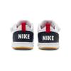 Nike Кеды Court Borough Low top для скейтбординга Белый Синий Красный для младенцев и малышей 870029-105
