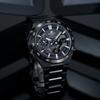 Casio Мужские кварцевые часы из нержавеющей стали с водозащитой 100 м ECB-2200YDC-1A