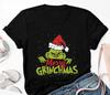 Горячая футболка Merry Grinchmas, футболка Grinch Christmas 2024