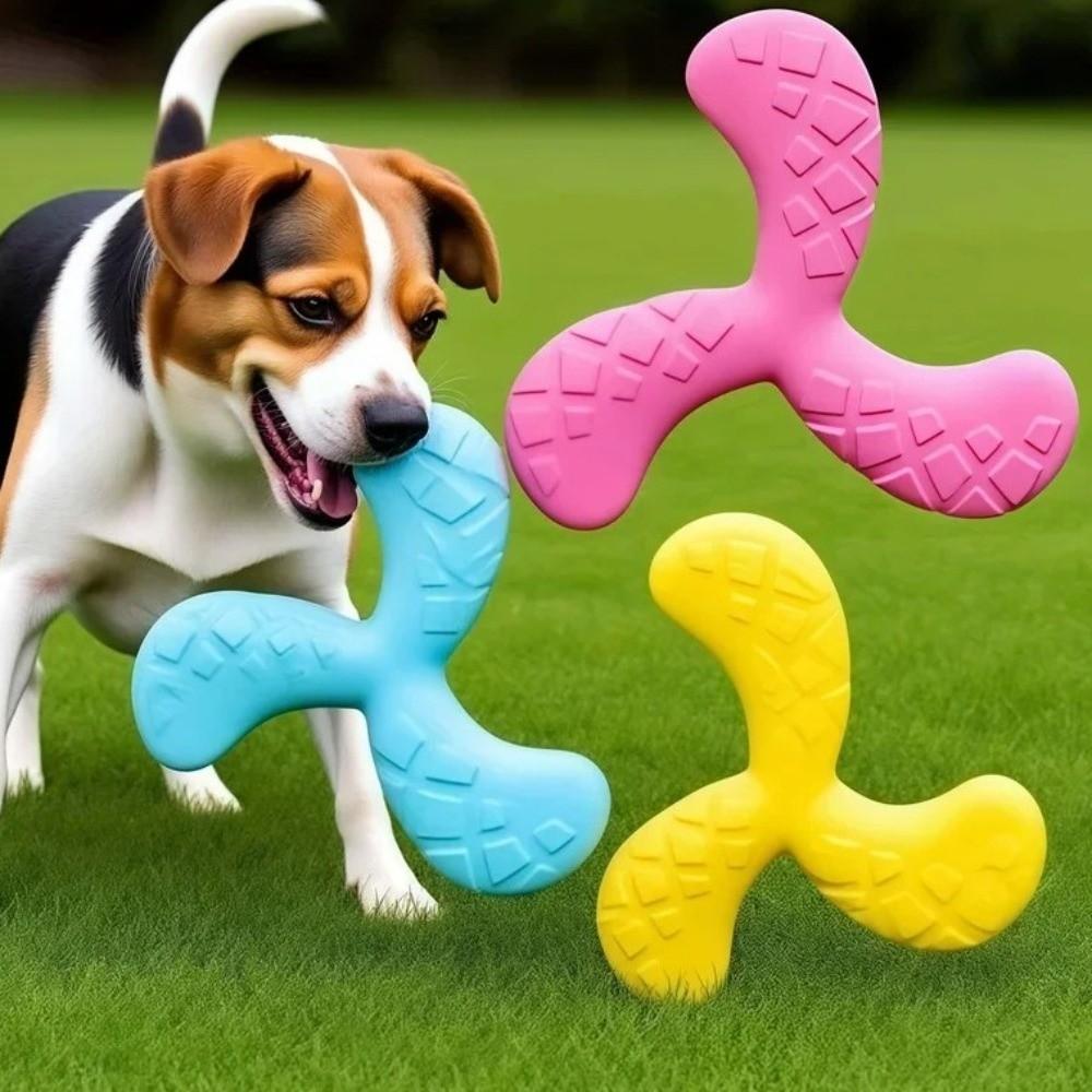 EVA Pet Interactive Flying Disc Wear-Resistant Dog Training Toy Creative Tooth Chew Toy  Backyard