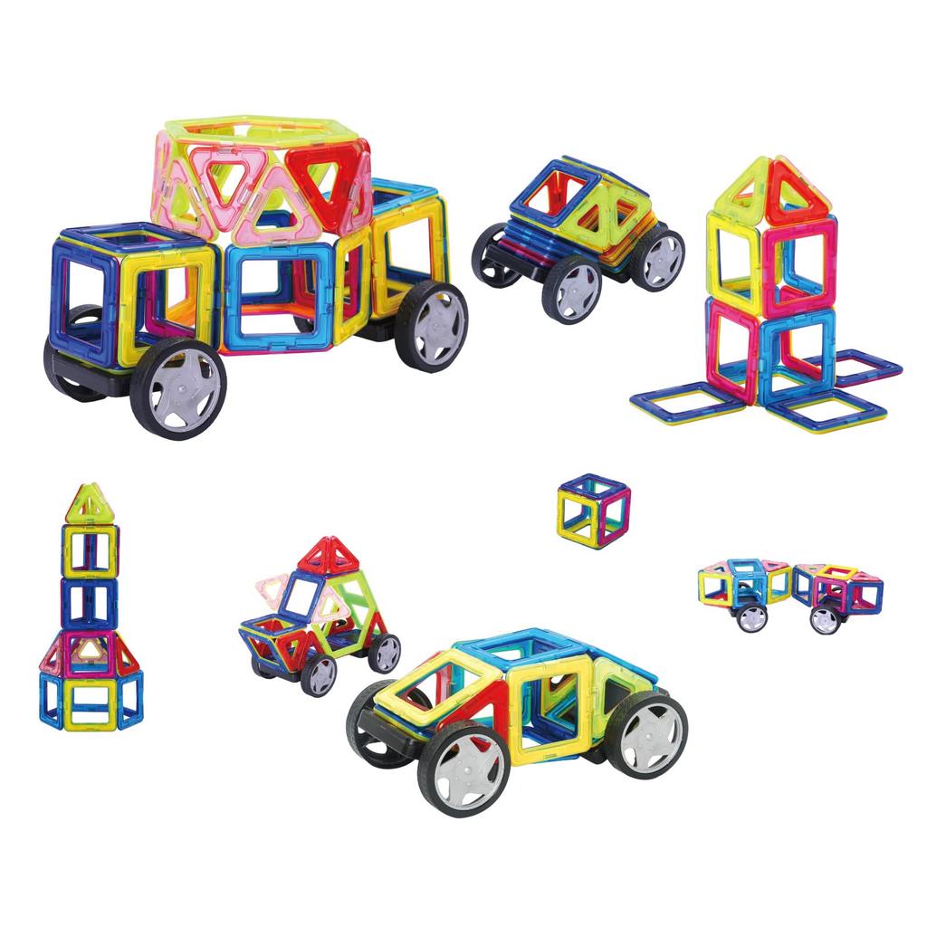 ROBOT PLAZA Magnetic 40 Magnetic Educational Birthday Gifts for Children Blocks, Pieces, Toys, Toys,