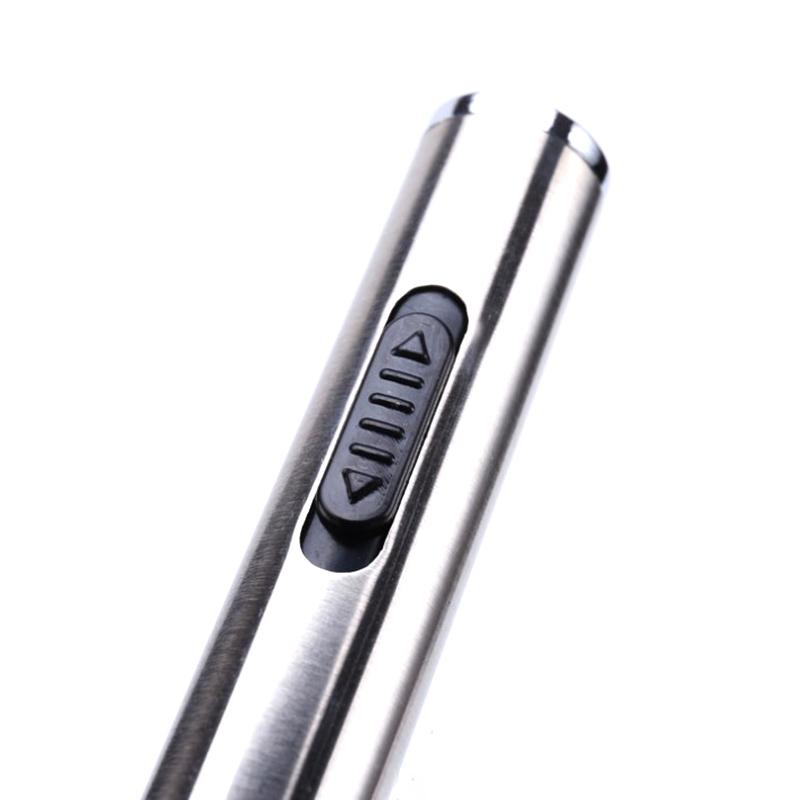 2 в 1 Серебряный интерактивный светодиодный фонарик-указатель для обнаружения подделок