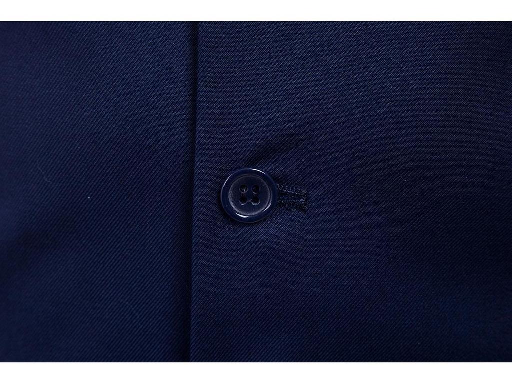 Men's Slim Korean Style Solid Color Groomsmen Vest XF001, Multi-Size Options