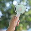 USB Mini Fan Handheld Personal Fan Rechargeable Battery Operated Cooling Fan Portable 3-Speed Macaro
