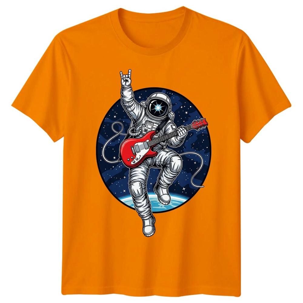 Astronaut Rock Music Space Unisexs TShirt Unisexs Tee Graphic Unisex Tee