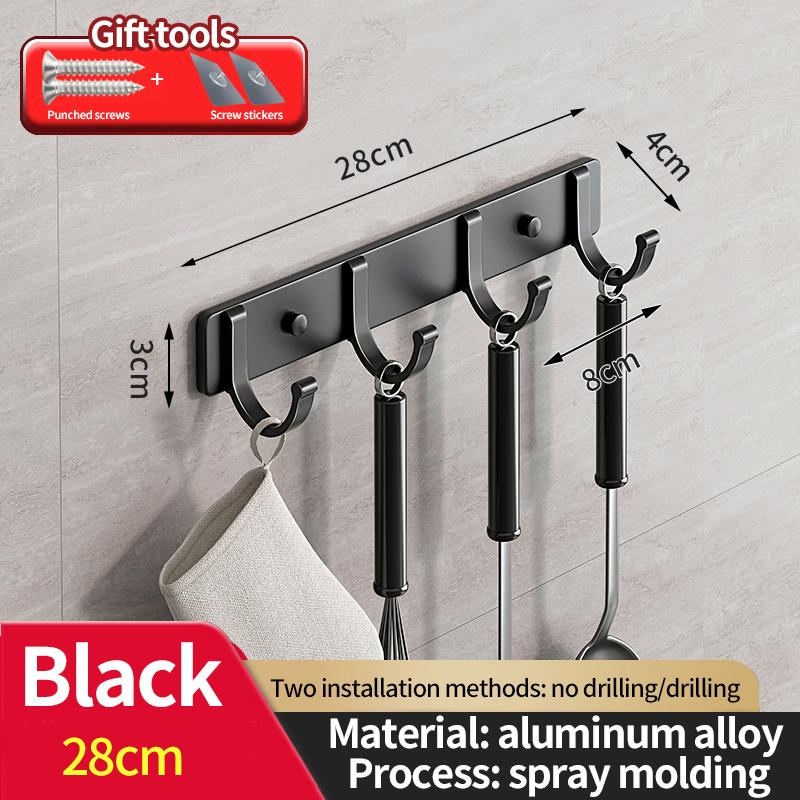 Дверь без перфорации, за крючком, для хранения, настенная вешалка для одежды, крючок для пальто, без сверла, вешалка для спальни, органайзер для хранения, кухонные принадлежности