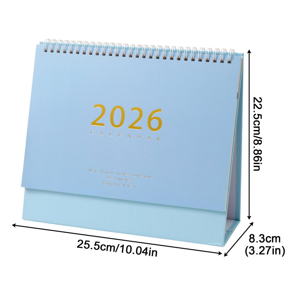 Настольные календари 2026 Планировщик Расписание Календарь Настольный Ежедневник Карманный Планировщик Декоративный Месяц Рабочий Календарь Планировщик