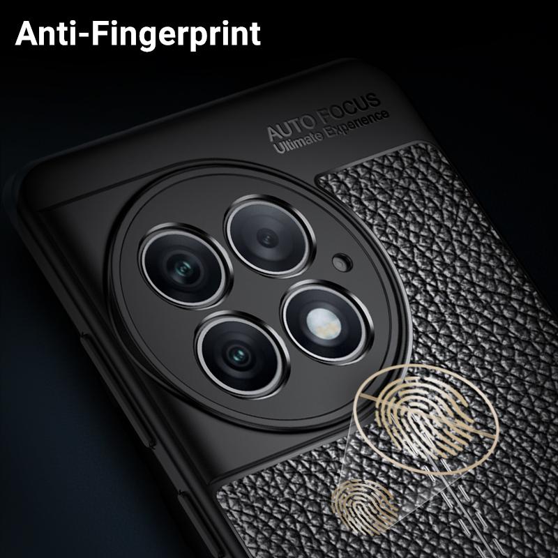 Для OnePlus ACE 2 Pro Чехол OnePlus ACE 2 Pro Чехол противоударный с узором личи Силиконовый защитный чехол для телефона OnePlus ACE 2 Pro