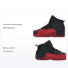 Детские кроссовки Air 12 Retro PS Flu Game 2016 Black Varsity-Red 151186-002