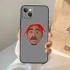 Чехол для телефона рэпера 2pac певца Tupac для iPhone 17 Air 16 15 14 13 11 12 Pro Max 13 12 mini 15 16 Plus 16e Обложка Coque