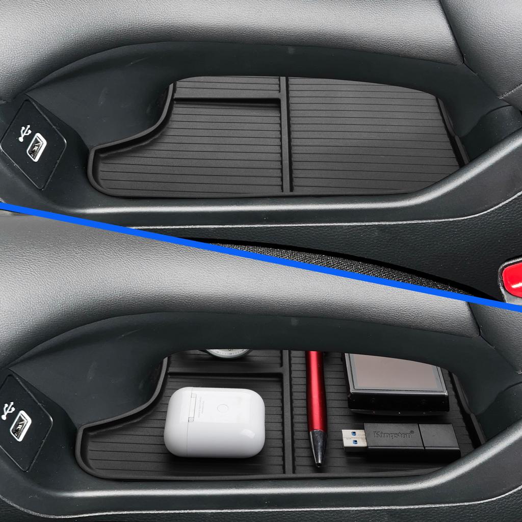 Для Honda ZR-V 2025 HR-V US.Version центральная консоль ящик для хранения TPE автомобильный центральный нижний ярус лоток органайзер аксессуары уборка