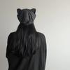 Регулируемая шапка с кошачьими ушками, милые кошачьи ушки, женская шляпа, ретро британский берет, шляпа художника