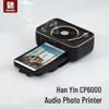 Портативный фотопринтер HPRT CP6000 с беспроводным динамиком, штекер CN (адаптер в комплекте)