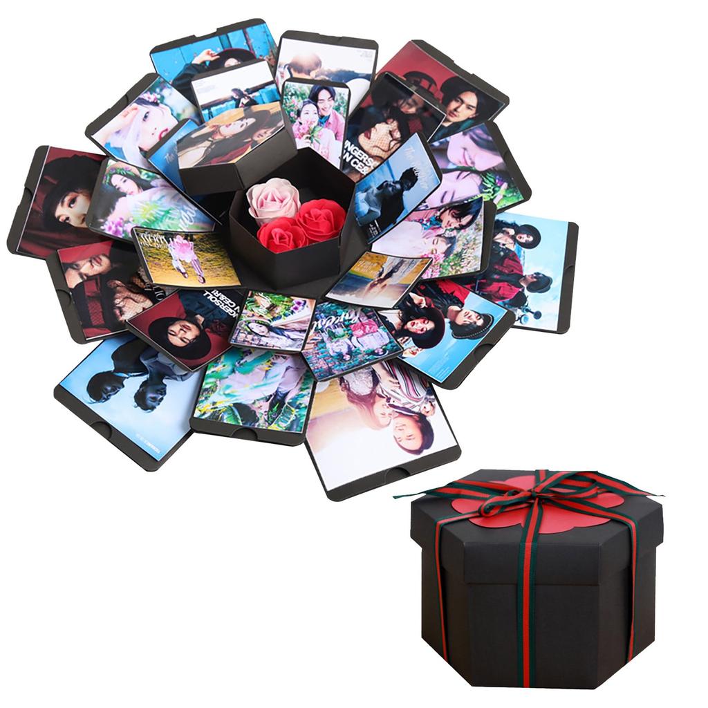 Explosion Box Creative Surprise Box Handmade With Guide Photo Album