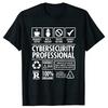 You Clicked The Link Funny Cybersecurity Programmer T Shirts Streetwear Hacker Security Cyber Hack Birthday Gifts T-shirt Men