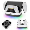 PS5 Controller Charging Stand PhyiFlbey PS Portal Charging Stand PlayStation Portable Fast Charging RGB Color Light Overcharge Protection Easy