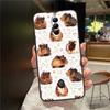 Cute Cartoon Guinea Pig Case For ZTE Nubia Red Magic 8 Pro 8S Pro Plus RedMagic 9 Pro Plus 6 7 6S 7S 6R 5S 5G Cover