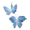 2Pcs Artificial Butterfly Decoration Mariage Decor DIY Lightweight Supplies Giant
