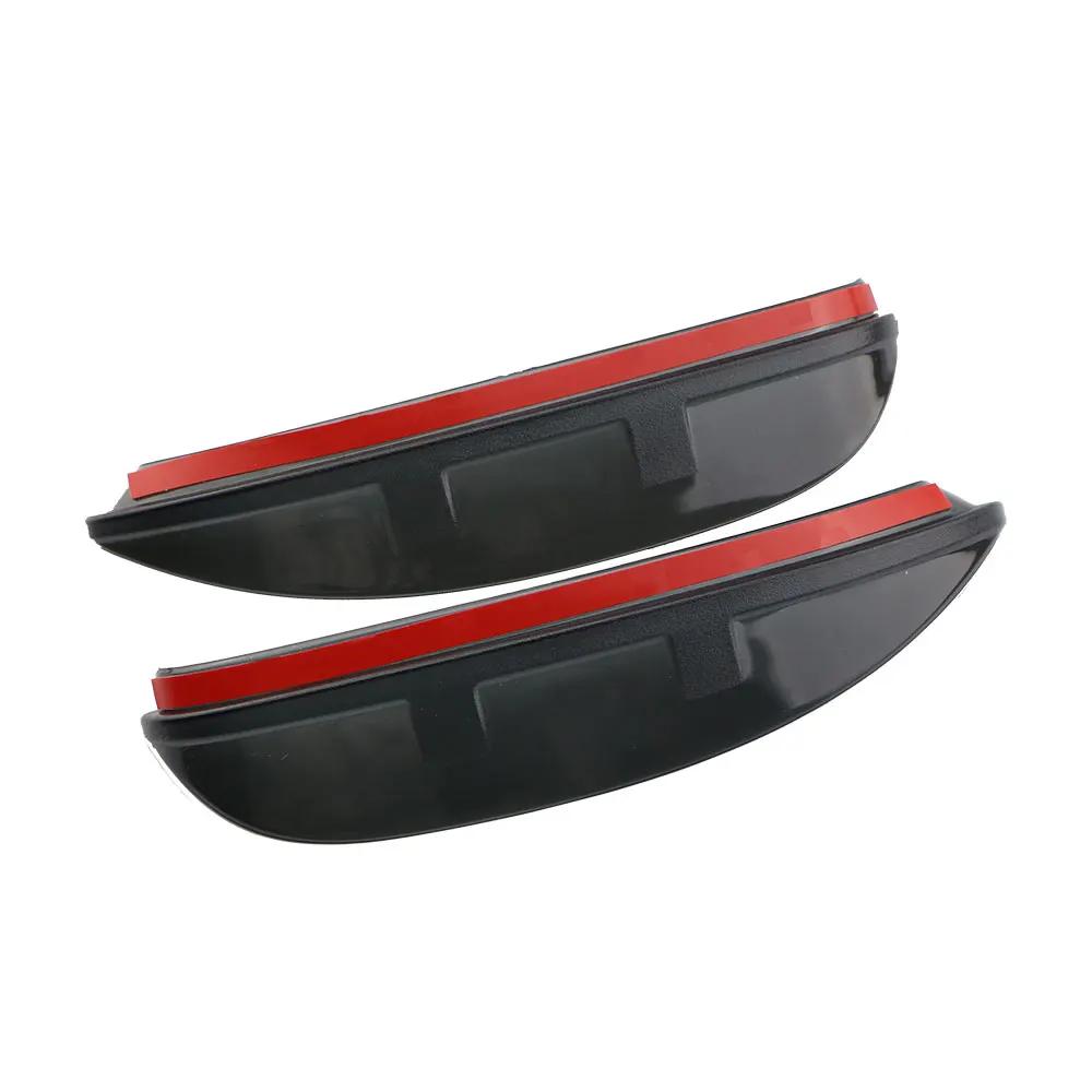 2PCs For Kia Sportage QL KX5 2016-2025 Car Rear View Glass Mirror Rain Eyebrow Shield Sun Visor Shade Plastic Frame Stick
