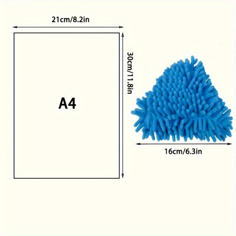 Треугольная швабра, мини-швабра для пыли, маленькая швабра для чистки стен, потолка, синельная швабра